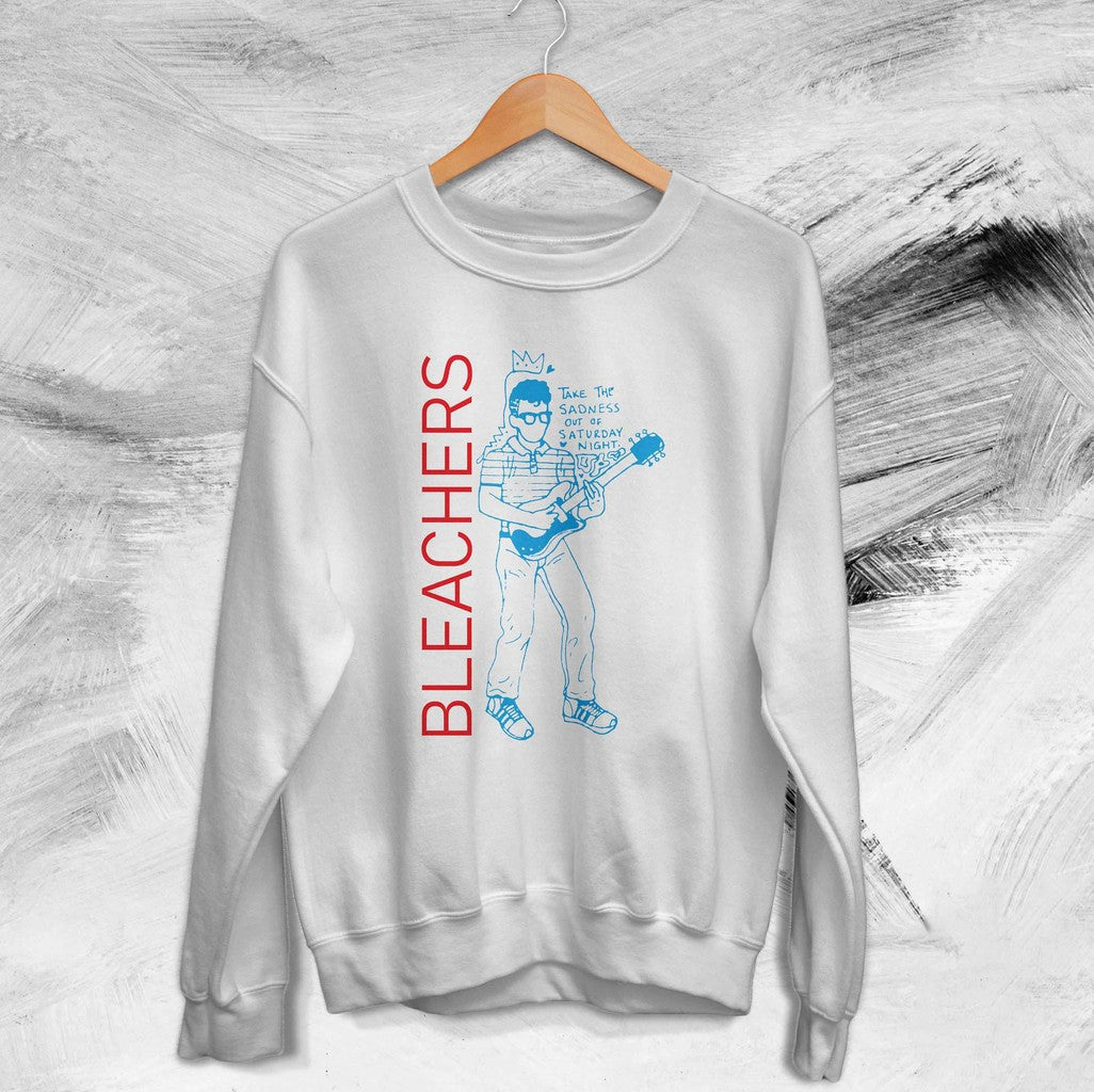 Take The Sadness Out Of Saturday Night Graphic Bleachers Vintage Unisex Sweatshirt