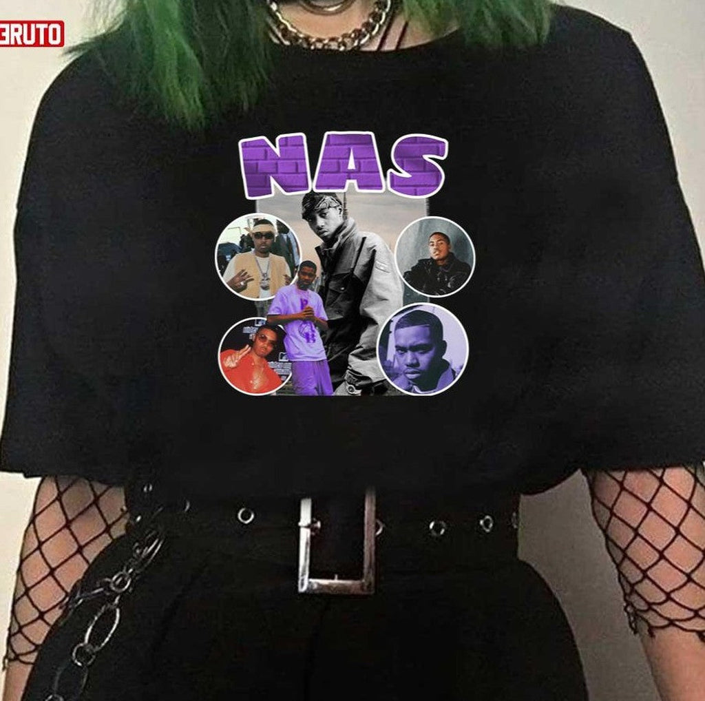 Nasty Nas Vintage 90s Unisex T-Shirt