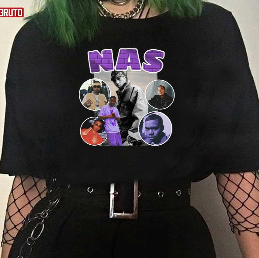 Nasty Nas Vintage 90s Unisex T-Shirt