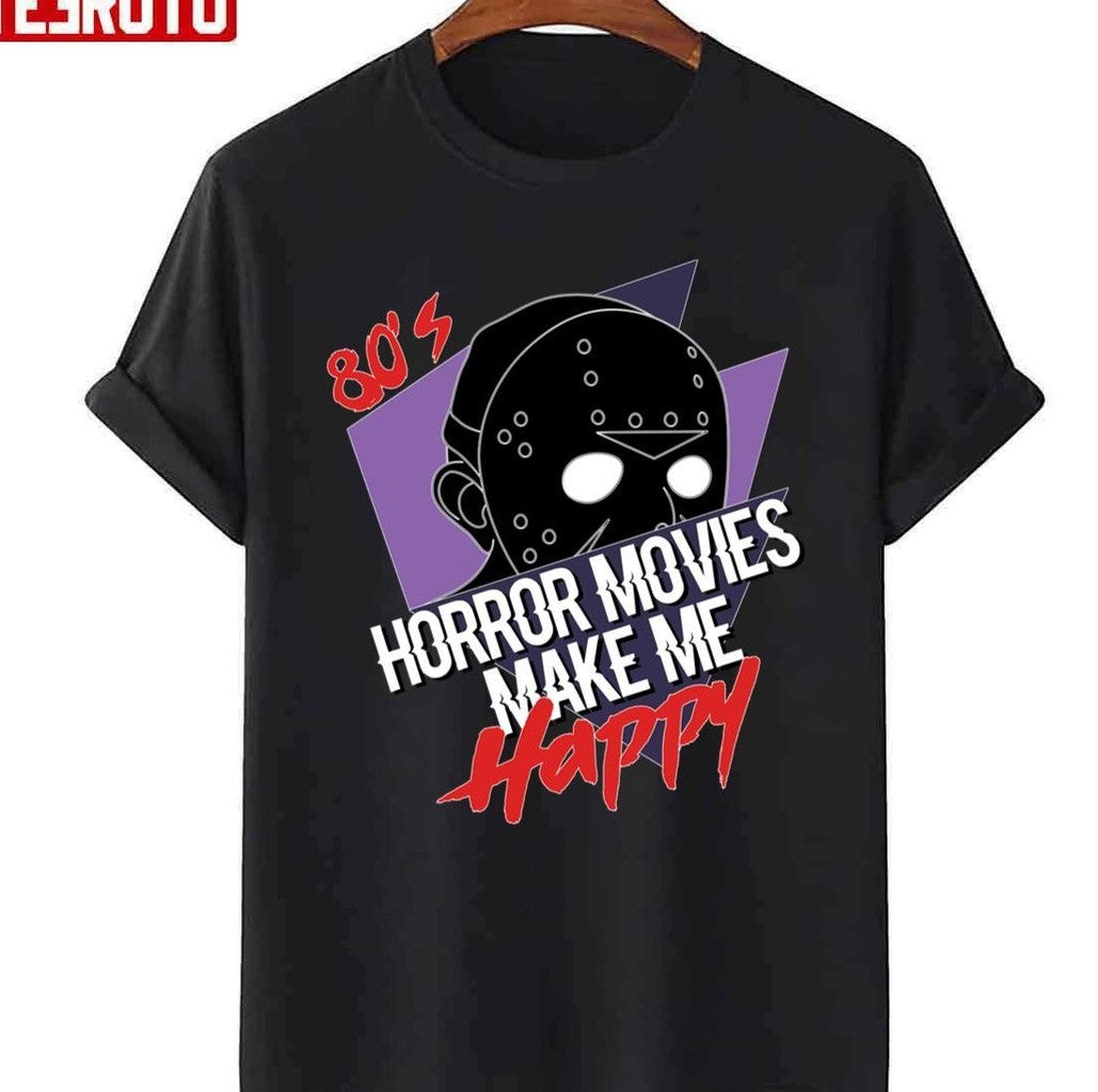 80's Horror Movies Make Me Happy Jason Unisex Sweatshirt
