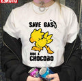 Save Gas Ride A Chocobo Game Unisex T-shirt