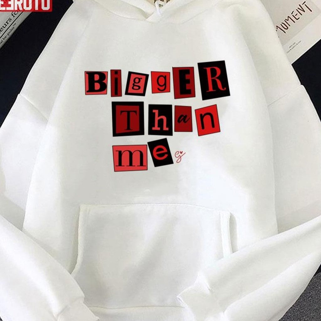 Bigger Than Me Fitf Louis Tomlinson Faith In The Future Letters Unisex T-Shirt