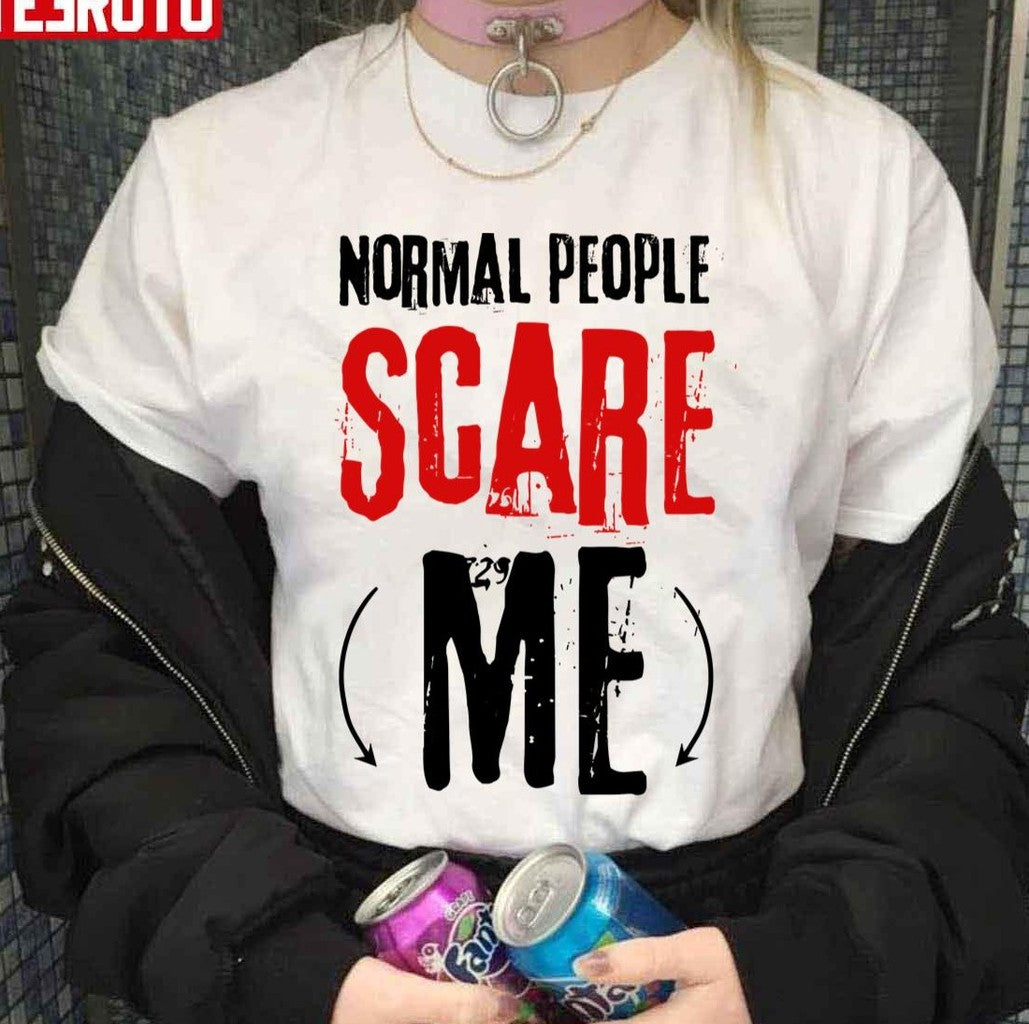 Normal People Scare Me American Horror Story Unisex T-Shirt