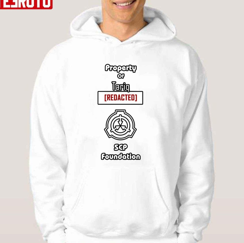 Property Of Tariq Redacted Scp Foundation Unisex T-Shirt