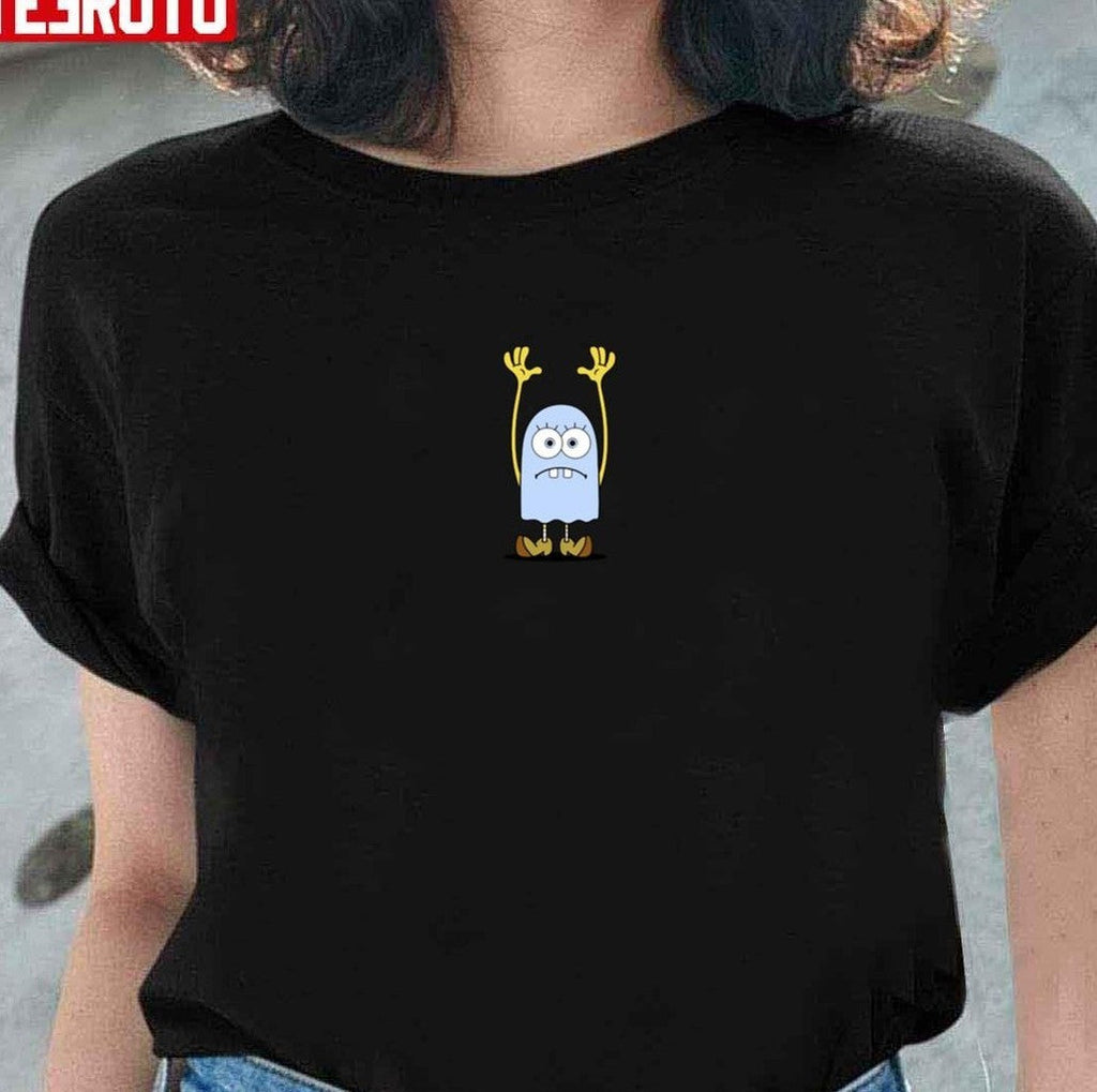 Sad Ghost Spongebob Halloween Unisex Sweatshirt