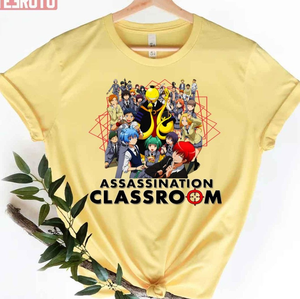 Assassination Classroom Ansatsu Kyoushitsu Anime Characters Unisex T-Shirt
