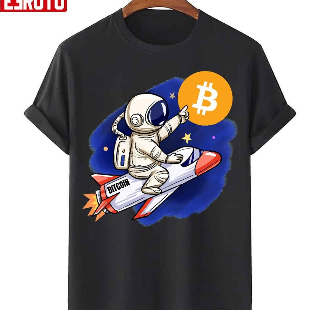 Bitcoin Astronaut Unisex T-Shirt