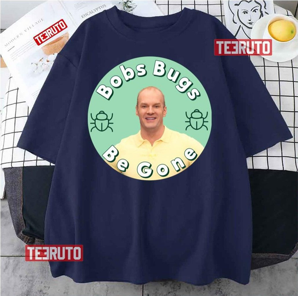 Round Logo Bobs Bugs Be Gone Good Luck Charlie Unisex T-Shirt
