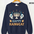 The Cats Happy Hanucat Hanukkah Unisex Sweatshirt