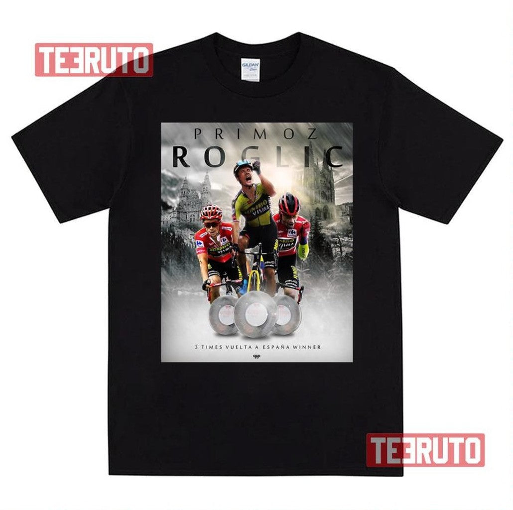 Primoz Roglic La Vuelta 2021 Edit Unisex T-Shirt