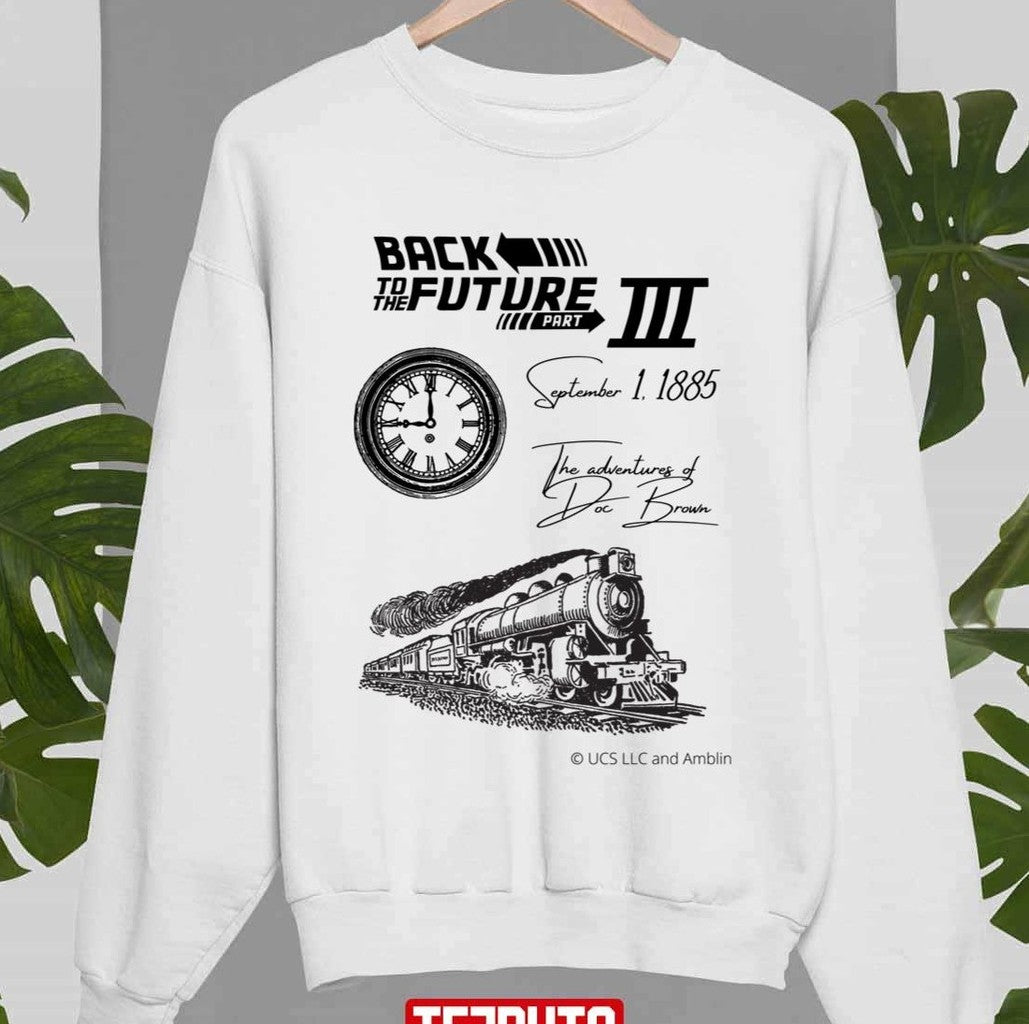 Back To The Future Part Iii The Adventures Of Doc Brown Unisex Sweatshirt