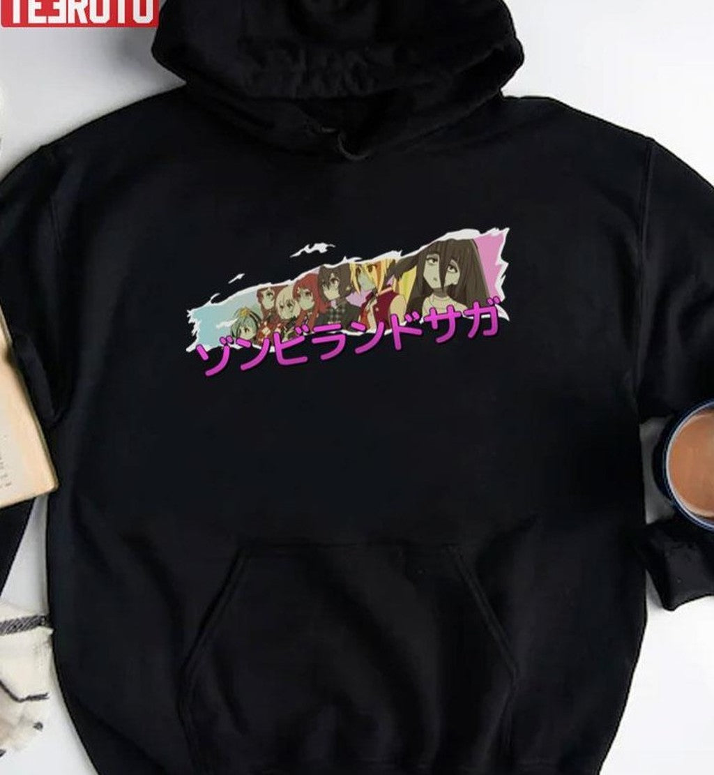 Anime Zombie Idol Zombieland Saga Japanese Unisex T-Shirt