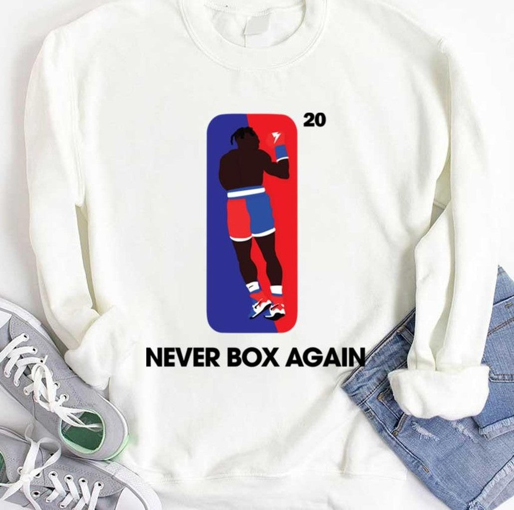 Nate Robinson Vs Jake Paul Never Box Again Unisex T-shirt