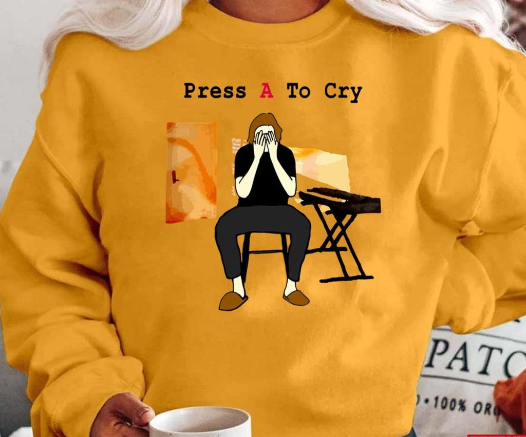 Press A To Cry Bo Burnham Inside New Song Unisex T-Shirt
