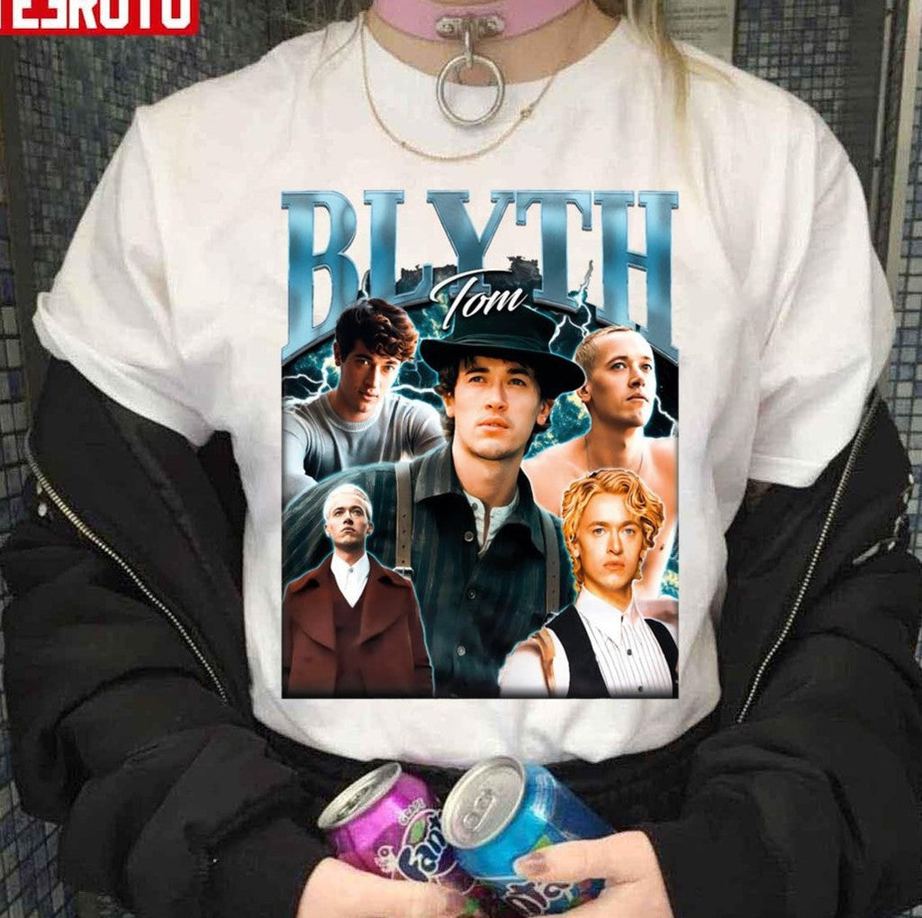 Retro Tom Blyth Actor Collage Unisex Sweatshirt