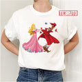 Princess Aurora And Forest Animals Sleeping Beauty Unisex T-Shirt
