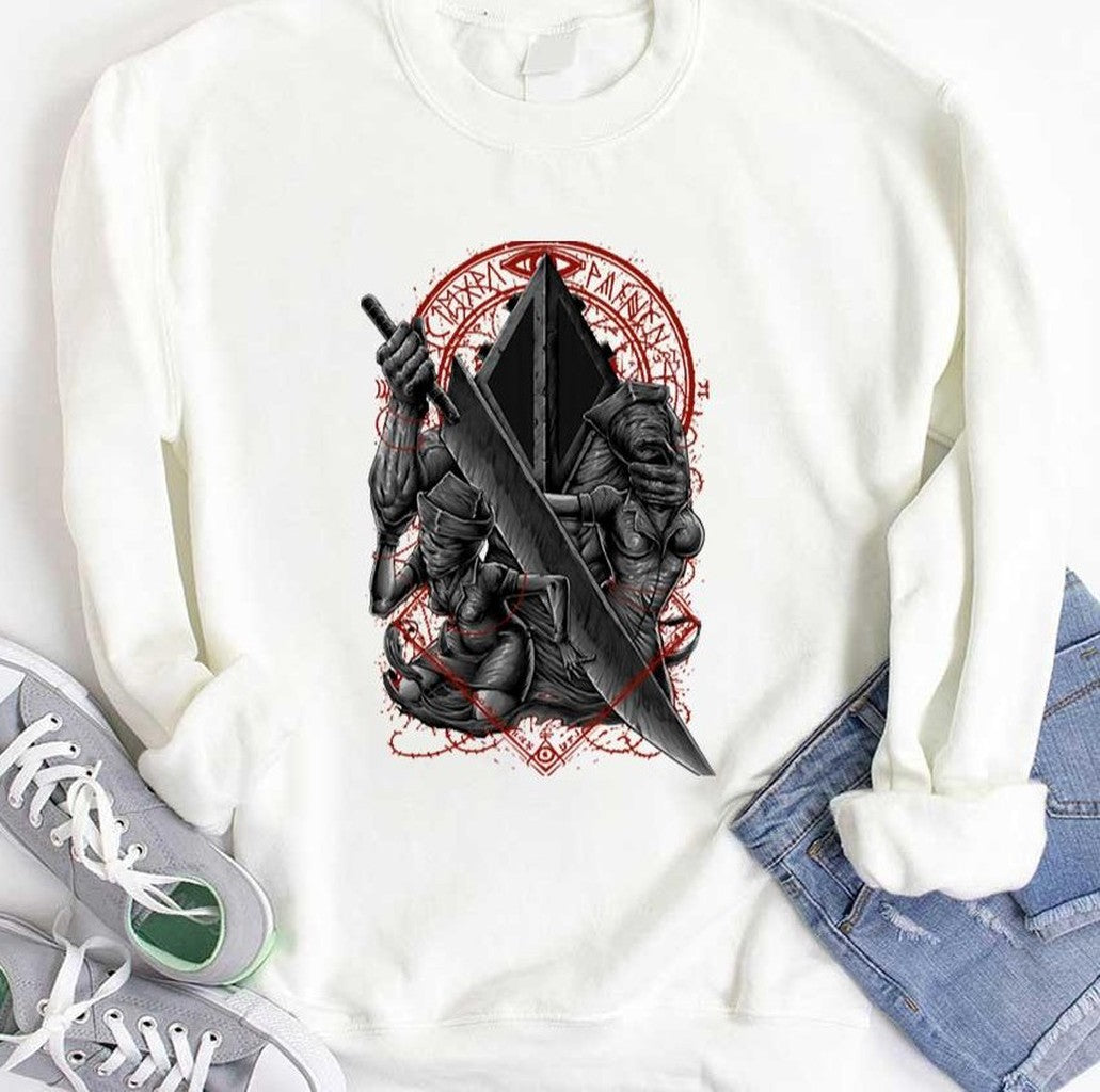 Pyramid Head Silent Hill Vintage Art Unisex T-shirt