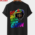 Rainbow Neon Text George Muthafunkin Clinton Unisex T-Shirt