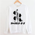 Black And White Design Atarashii Gakko Signature Unisex Sweatshirt
