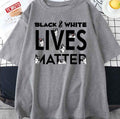 Black And White Puppy Lives Matter Unisex T-shirt