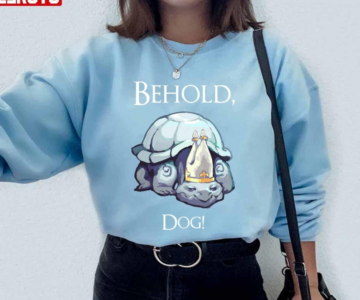 Behold Dog Elden Ring Turtle Unisex Sweatshirt