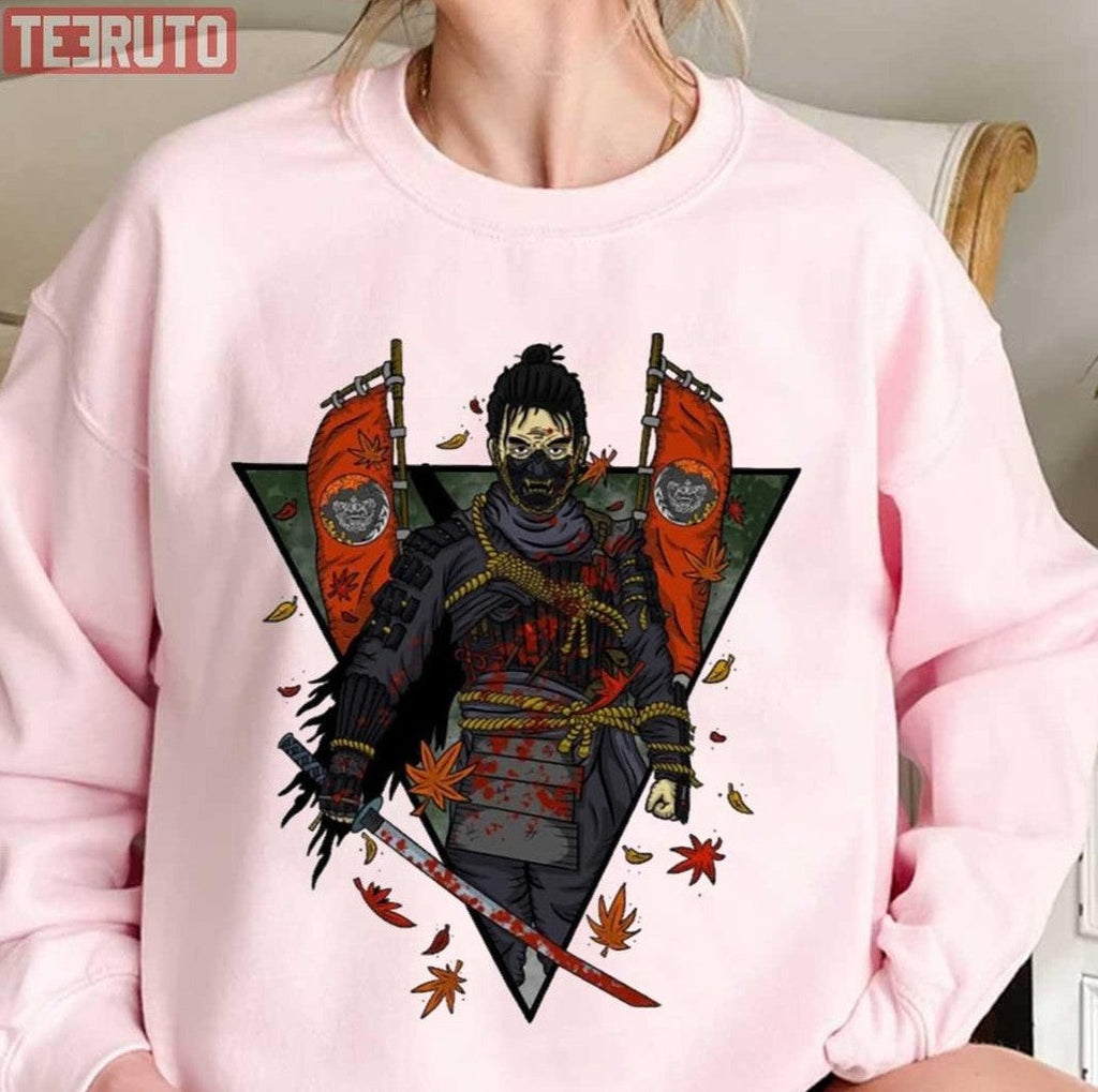 Animated Design Ghost Of Tsushima Unisex Sweatshirt