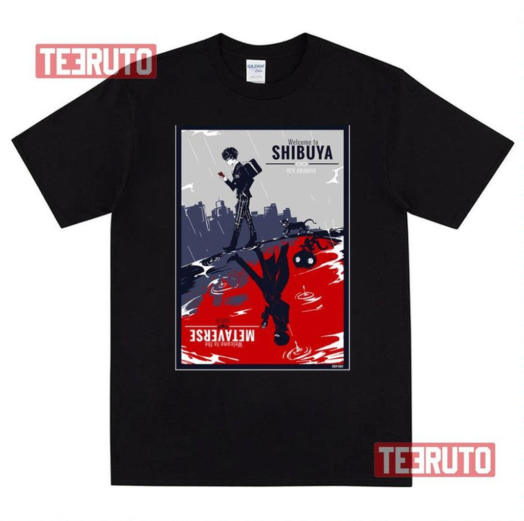 Shibuya Metaverse Persona 5 Unisex T-Shirt