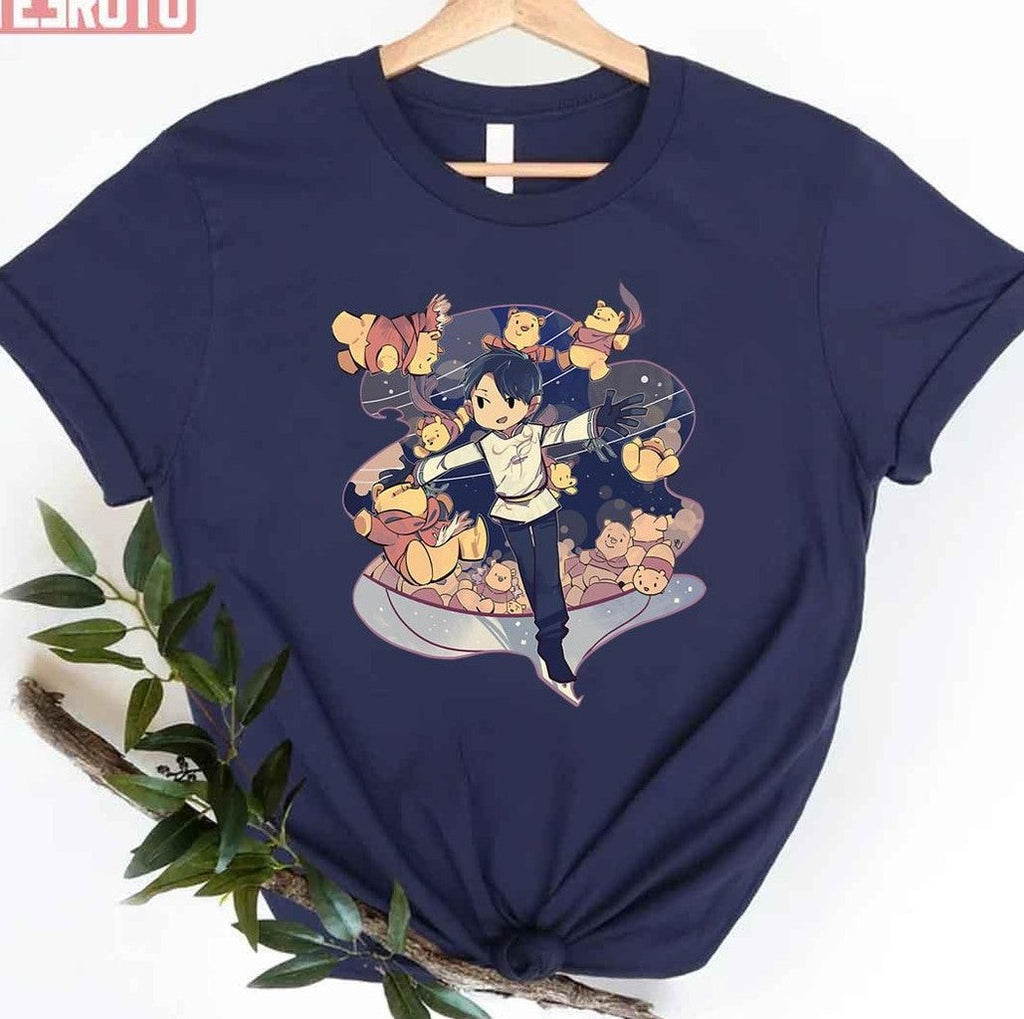 Pooh Yuzuru Hanyu Chibi Fanart Unisex T-Shirt