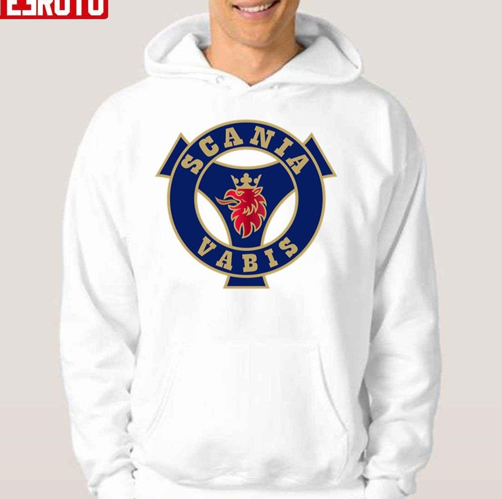 Scania Vabis Logo Truck Design Unisex Hoodie