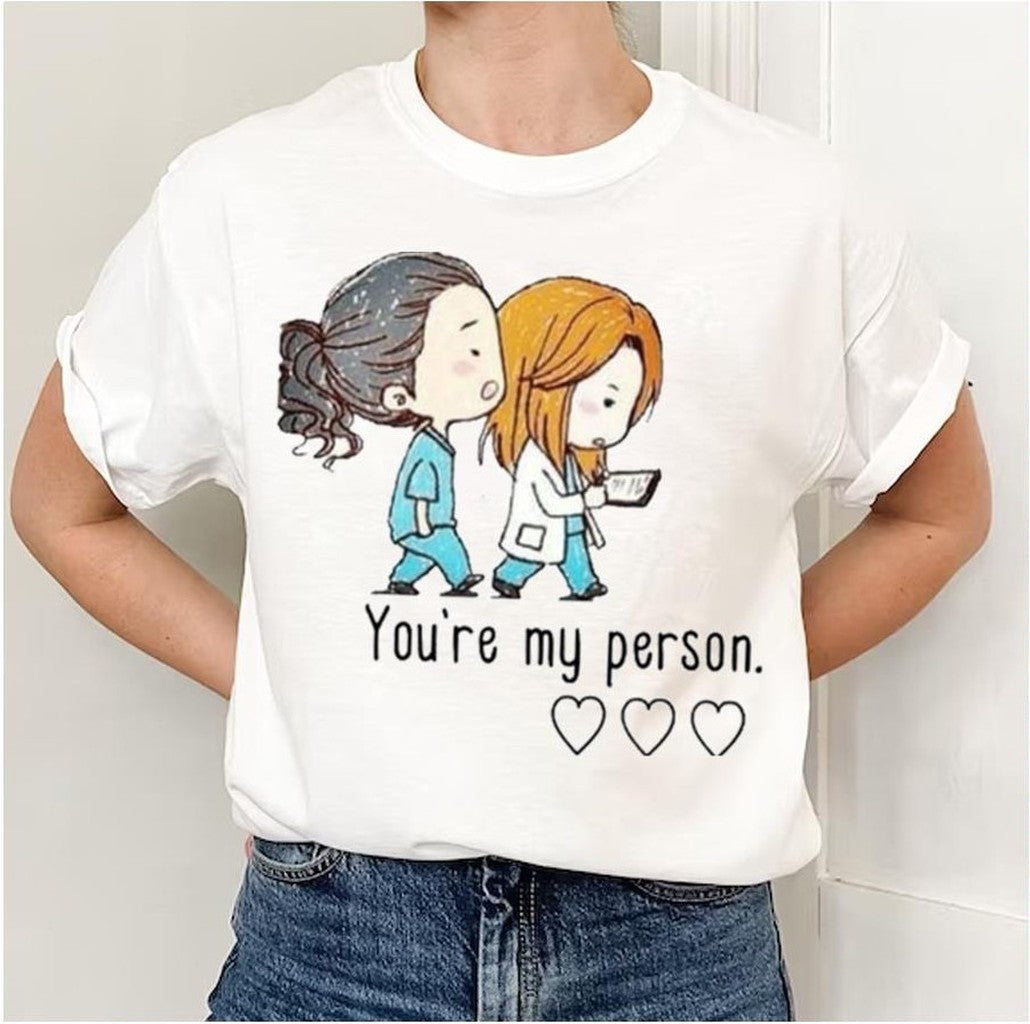 My Person Greys Anatomy Chibi Character Unisex T-Shirt