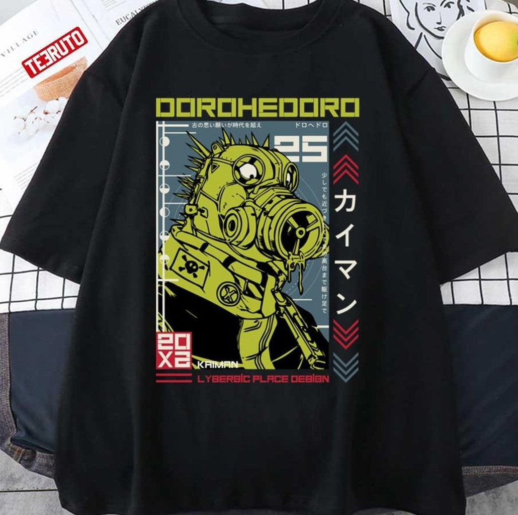 Streetwear Style Kaiman Dorohedoro Unisex T-Shirt