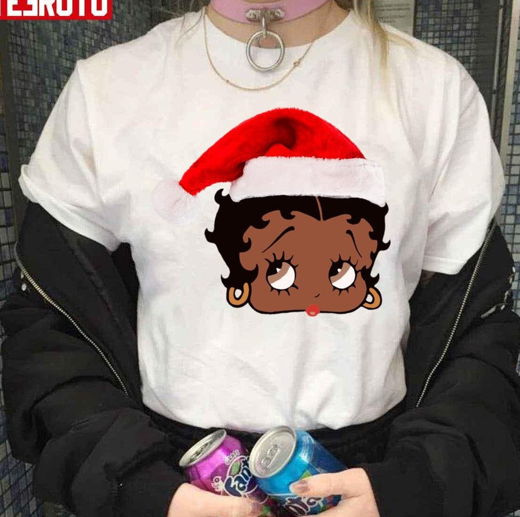 Black Betty Boop Christmas Sweatshirt