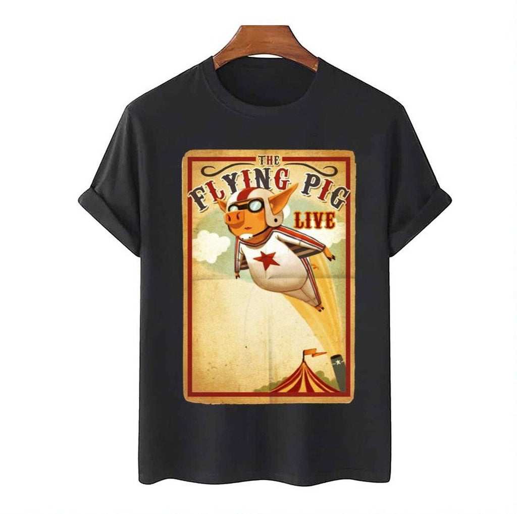 The Flying Pig Circus Atraction Unisex T-Shirt