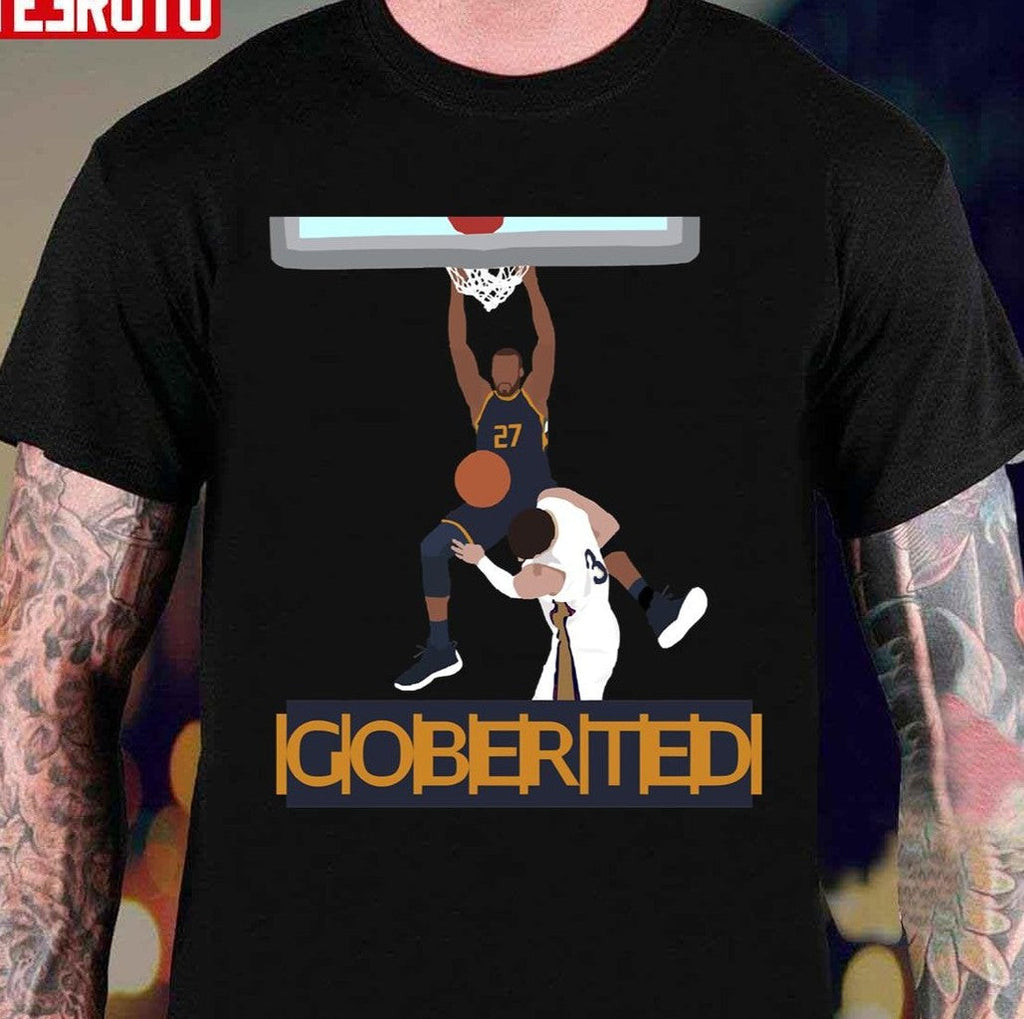 Rudy Gobert Ed NBA Minimalist Art Unisex T-Shirt