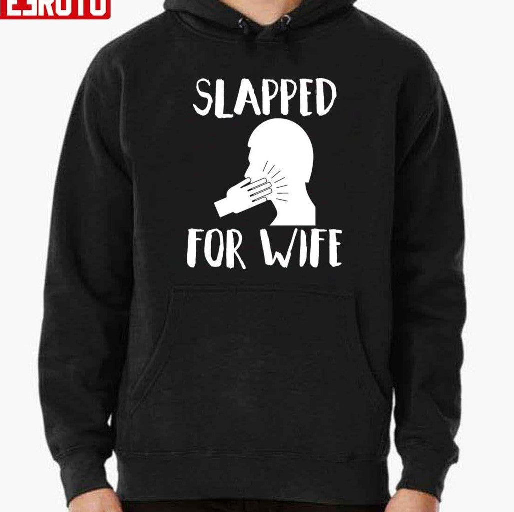 Slapped For Wife Funny Moment Gift Unisex T-Shirt
