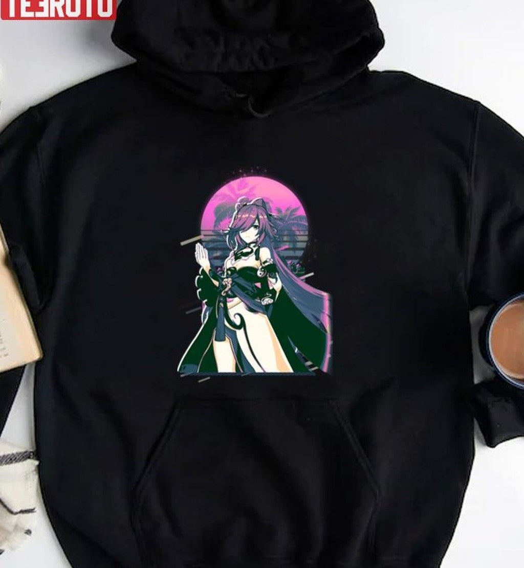 80s Retro Fu Hua Azure Empyrea Honkai Impact Unisex T-Shirt