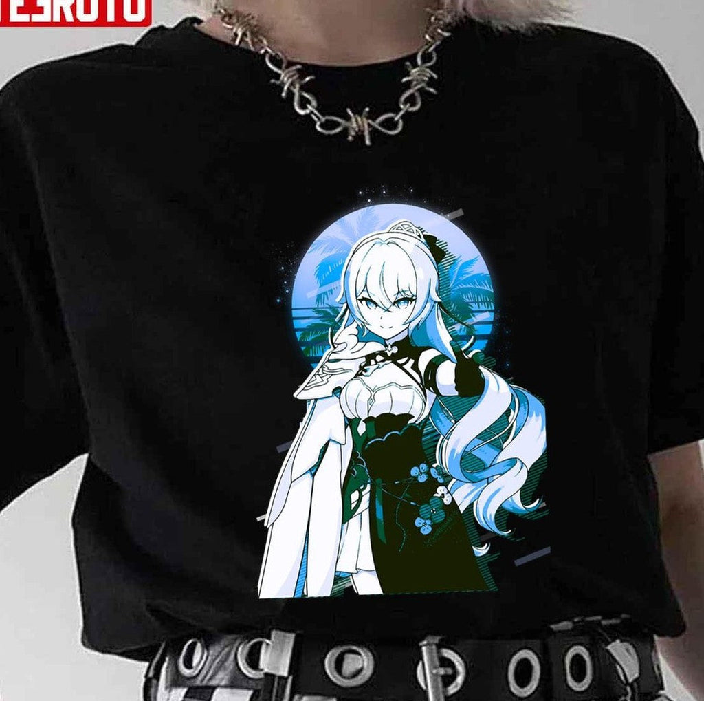 80s Retro Bronya Silverwing N Ex Honkai Impact Unisex T-Shirt