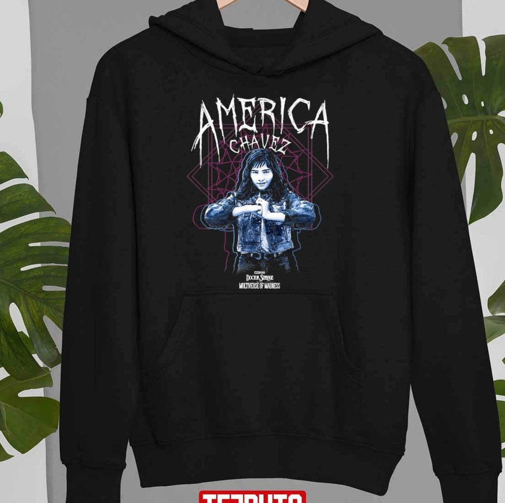 Power Run Away To Fight Monsters America Chavez Unisex Sweatshirt