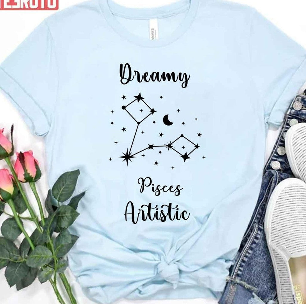 Pisces Dreamy And Artistic Unisex T-Shirt