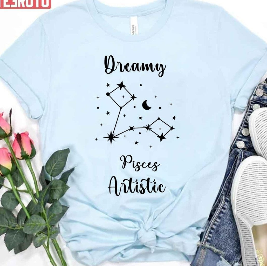 Pisces Dreamy And Artistic Unisex T-Shirt