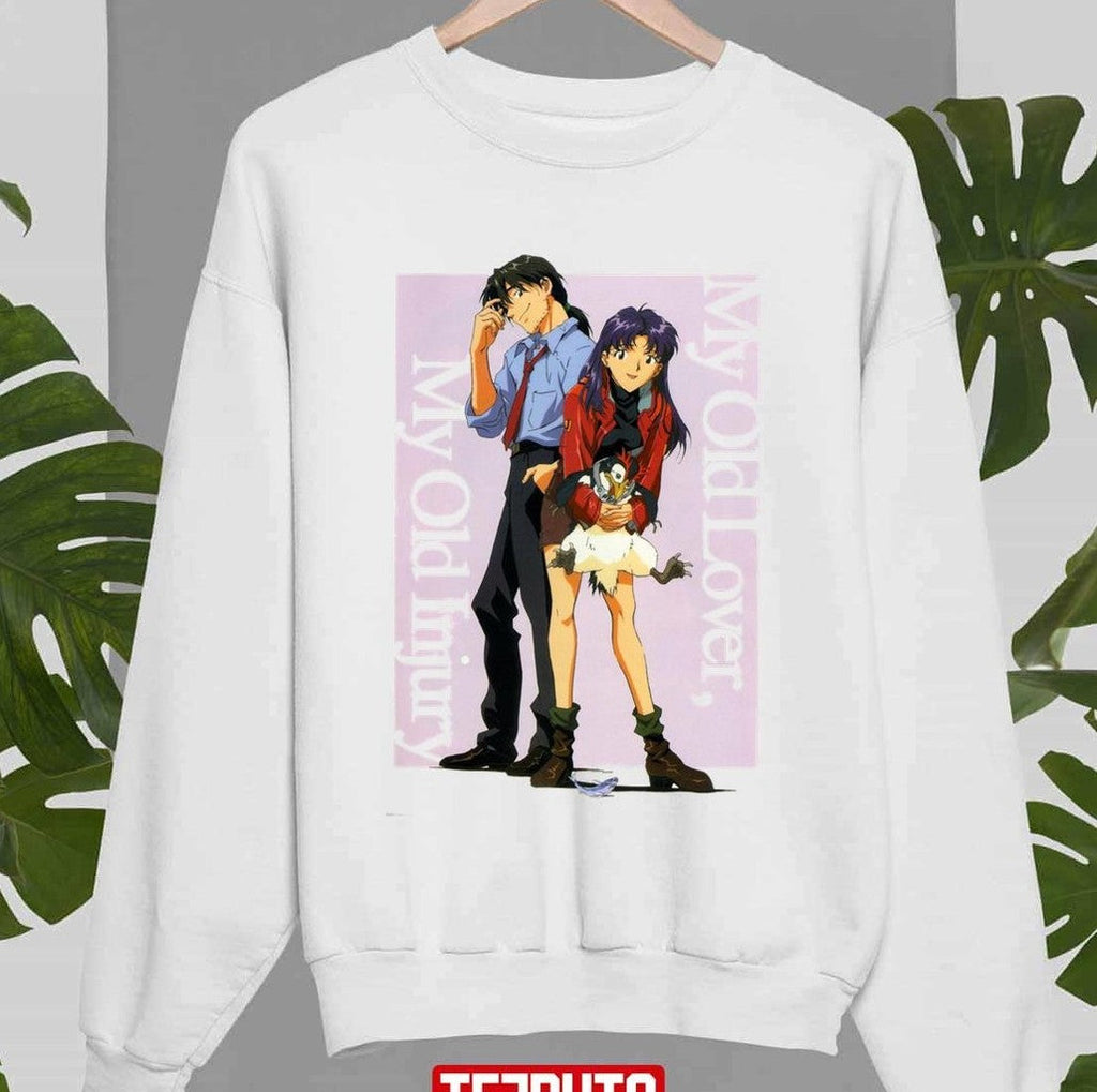 My Old Lover My Old Injury Neon Genesis Evangelion Rare Art Unisex Sweatshirt