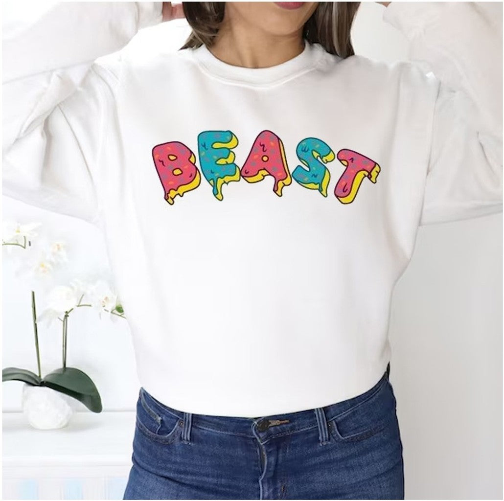 Mr Beast Donuts Logo Unisex Sweatshirt