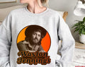 Retro Waylon Jennings Unisex Sweatshirt