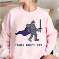 Tanks Don't Cry Everquest Pixels Unisex Sweatshirt