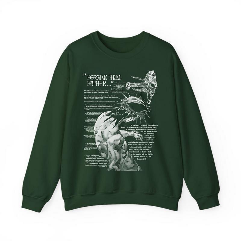 Forgive Them Father Bible Verses Print Sweatshirt Unisex
