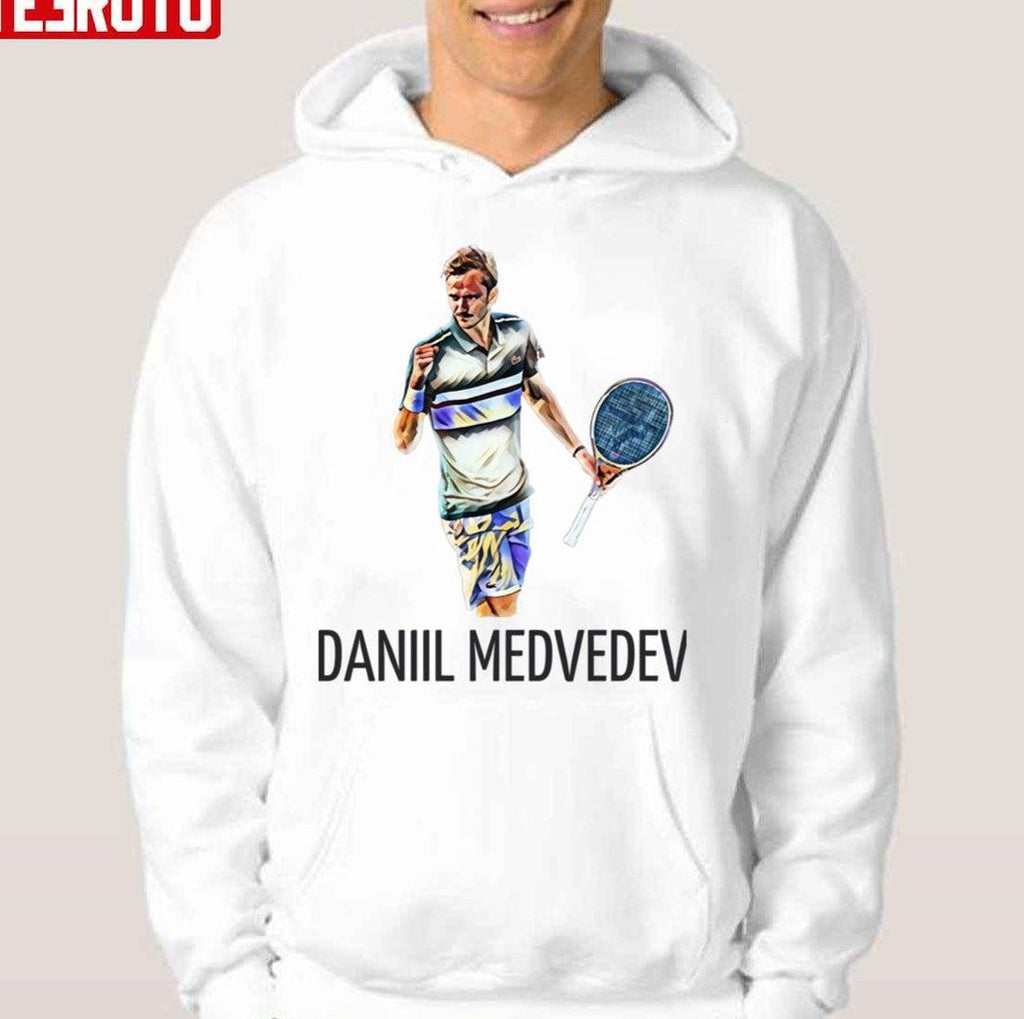 Russian Tennis Player Daniil Medvedev Unisex Hoodie