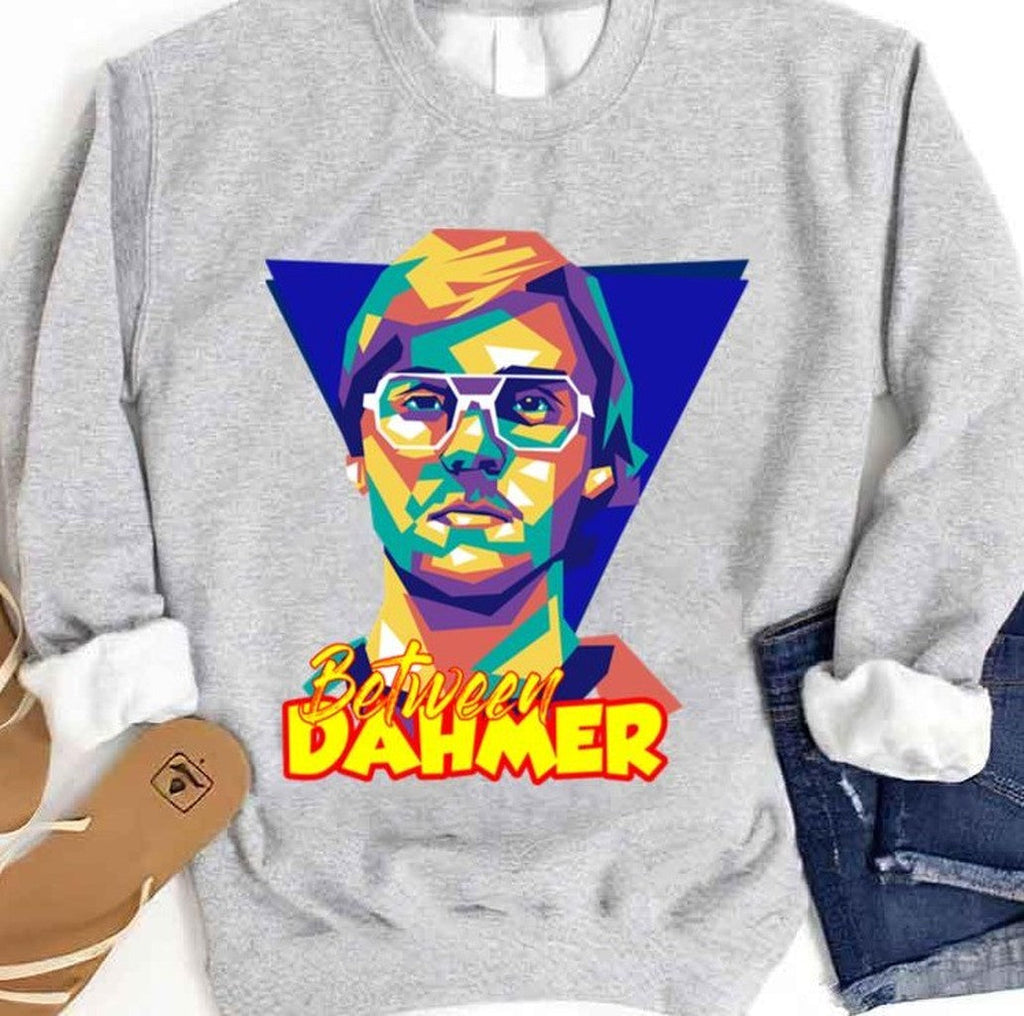 Monster Jeffrey Dahmer Vector Art Unisex Sweatshirt