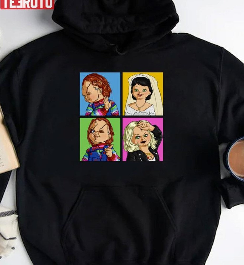 Pimp My Bride Child's Play Chucky Tiffany Valentine Unisex Sweatshirt