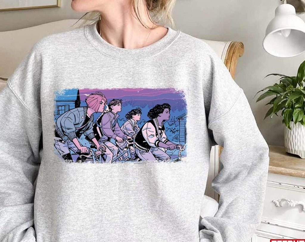 Paper Girls Comic Art Unisex Sweatshirt