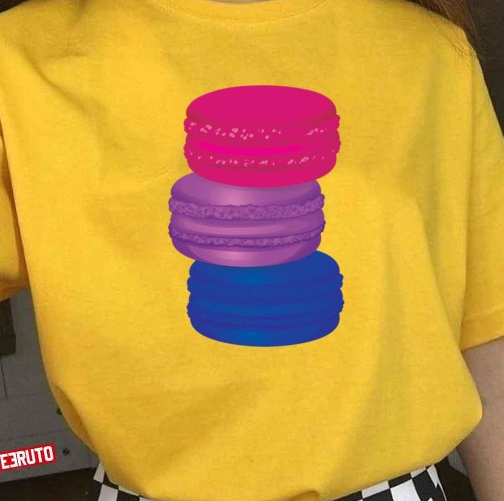 Pride Macaron Bisexual Unisex T-Shirt